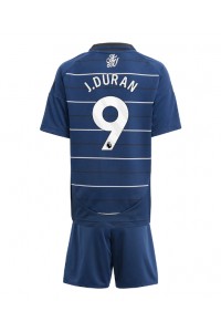 Aston Villa Jhon Duran #9 Babytruitje 3e tenue Kind 2024-25 Korte Mouw (+ Korte broeken)